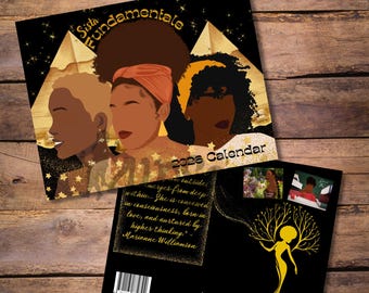 2026 Black Empowerment Calendar | Sistas | Black Girls Rock | 2026 Spiral | Work Cakendar