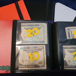 Savings Book | Savings Pockets | Savings Challenge | Saving Notebook | Savings Challenge Book | Money Saving Book | Budget Book | Money Book