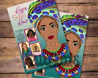 Black Women Coloring Book | Hype Hair Magazine | 90s Nostalgia | Black Girls Rock | Hairstyles Coloring Pages