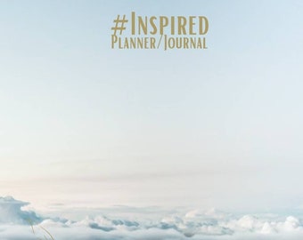 Inspired Planner | Blank Pages Journal | 2wo Scoops | To-Do List Pages | Blank Calendar | Simple | Junk Journal | Stocking Stuffer | 2023