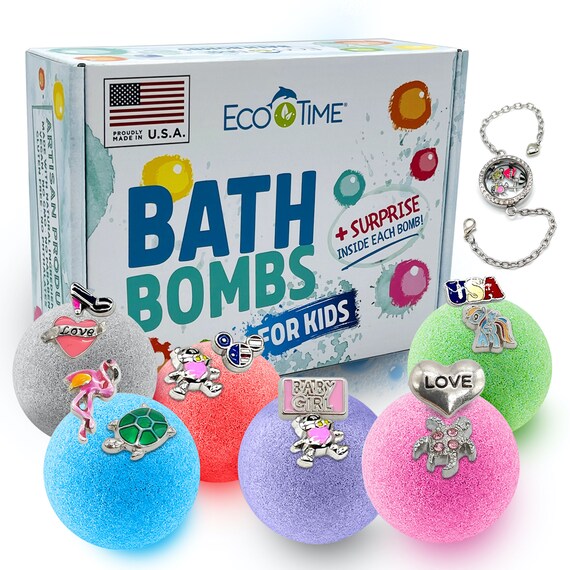 Handmade Bath Bombs for Girls with JEWELRY Inside Bubble with Etsy