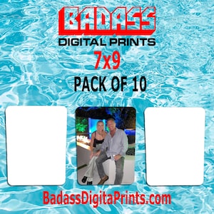 10 Pack 7&quot;x9&quot; Aluminum Sublimation Photography Blanks