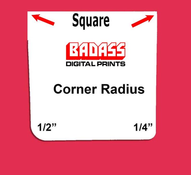 Sublimation Rounded Top Rectangular Sign 3 Pack 11