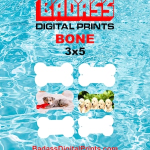 10 Pack 3x5 Bone Aluminum Sublimation Blank .026" Thick