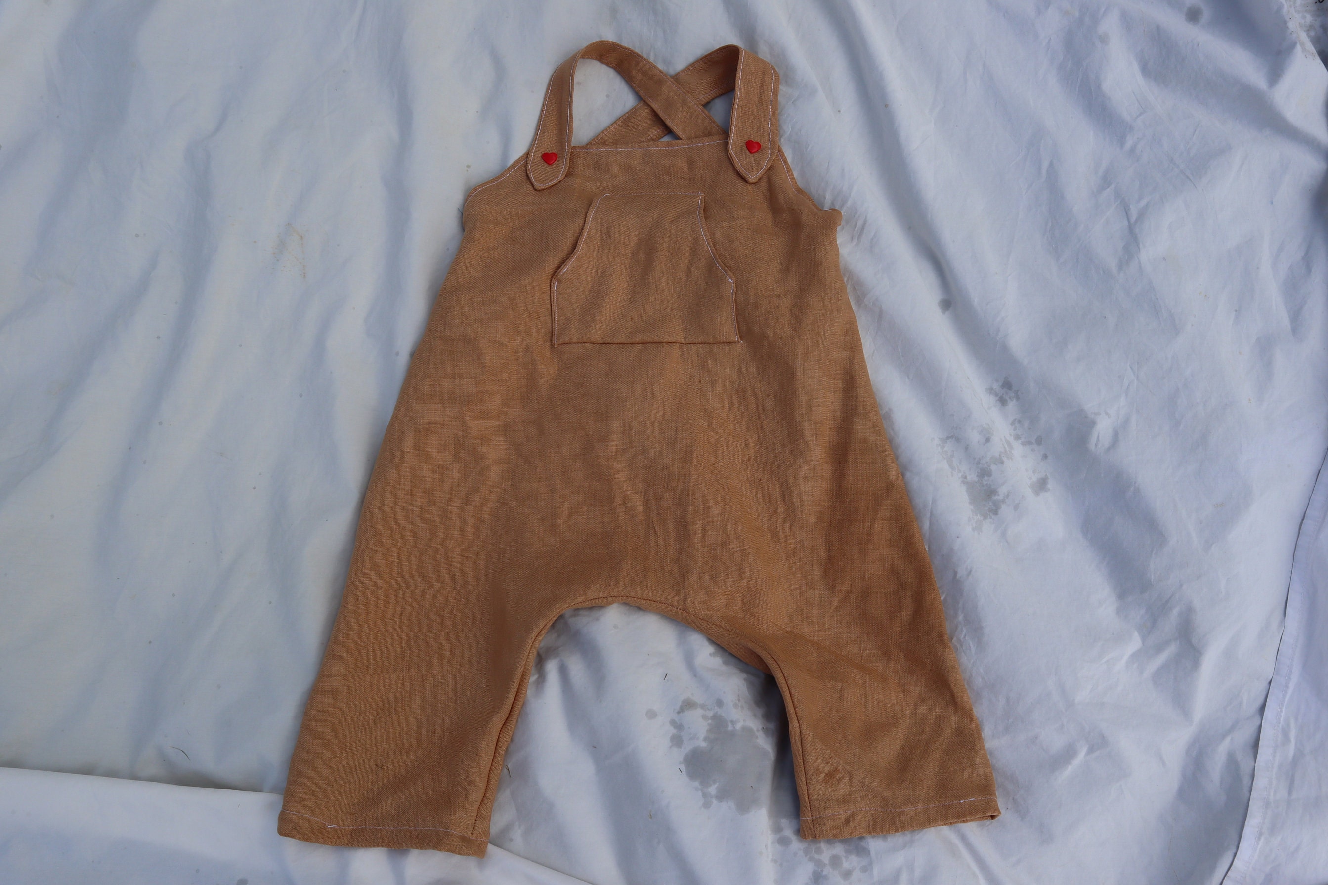Harem overall dungaree PDF sewing pattern for baby and | Etsy
