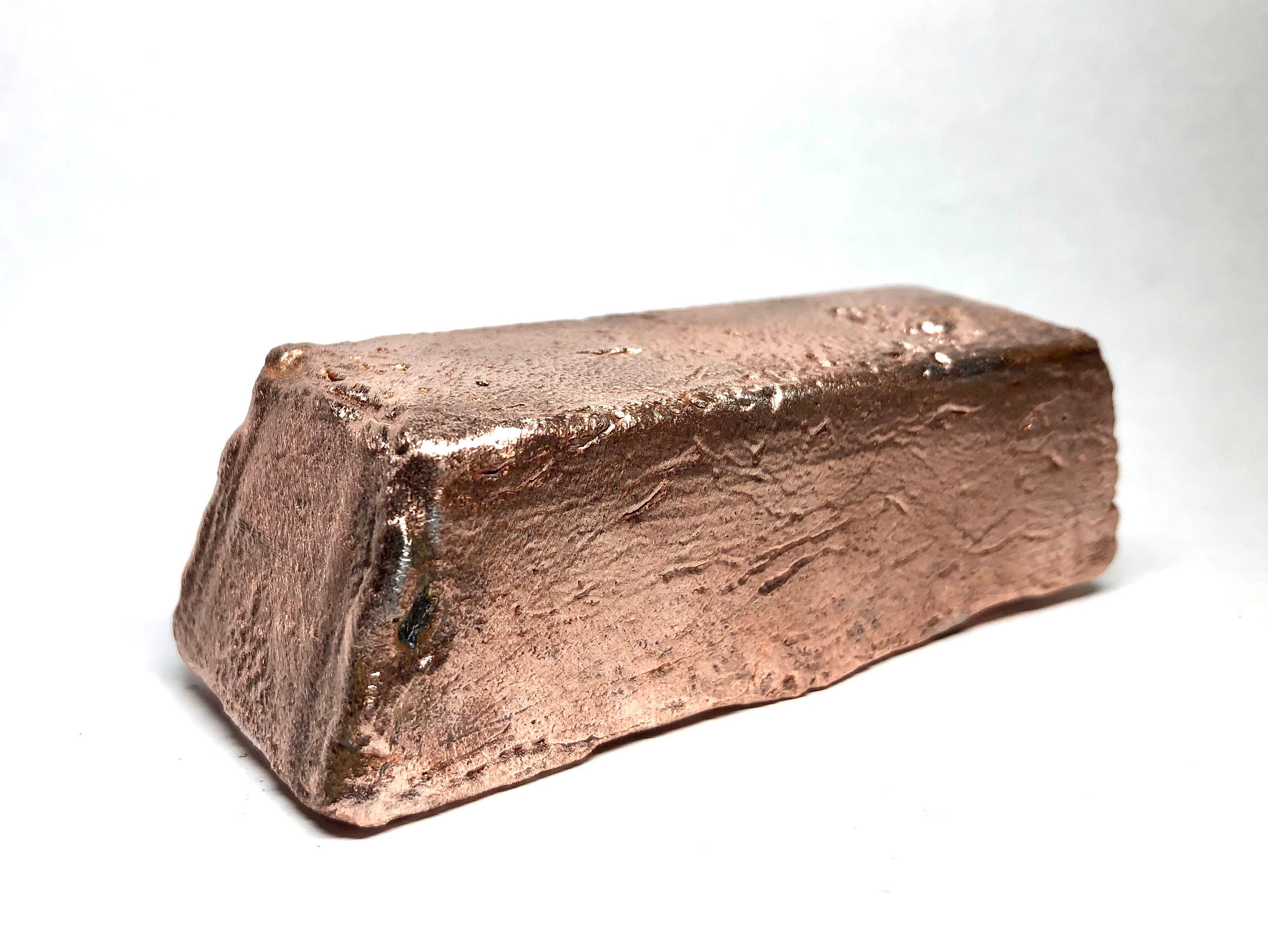 Ingot Set of 3 Small Ingots Copper Brass Aluminum Etsy