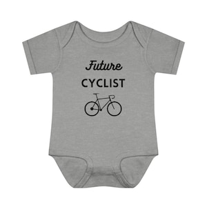 Future Cyclist Baby Bodysuit | Biking Onesie | Cycling Biking Pregnancy Announcement