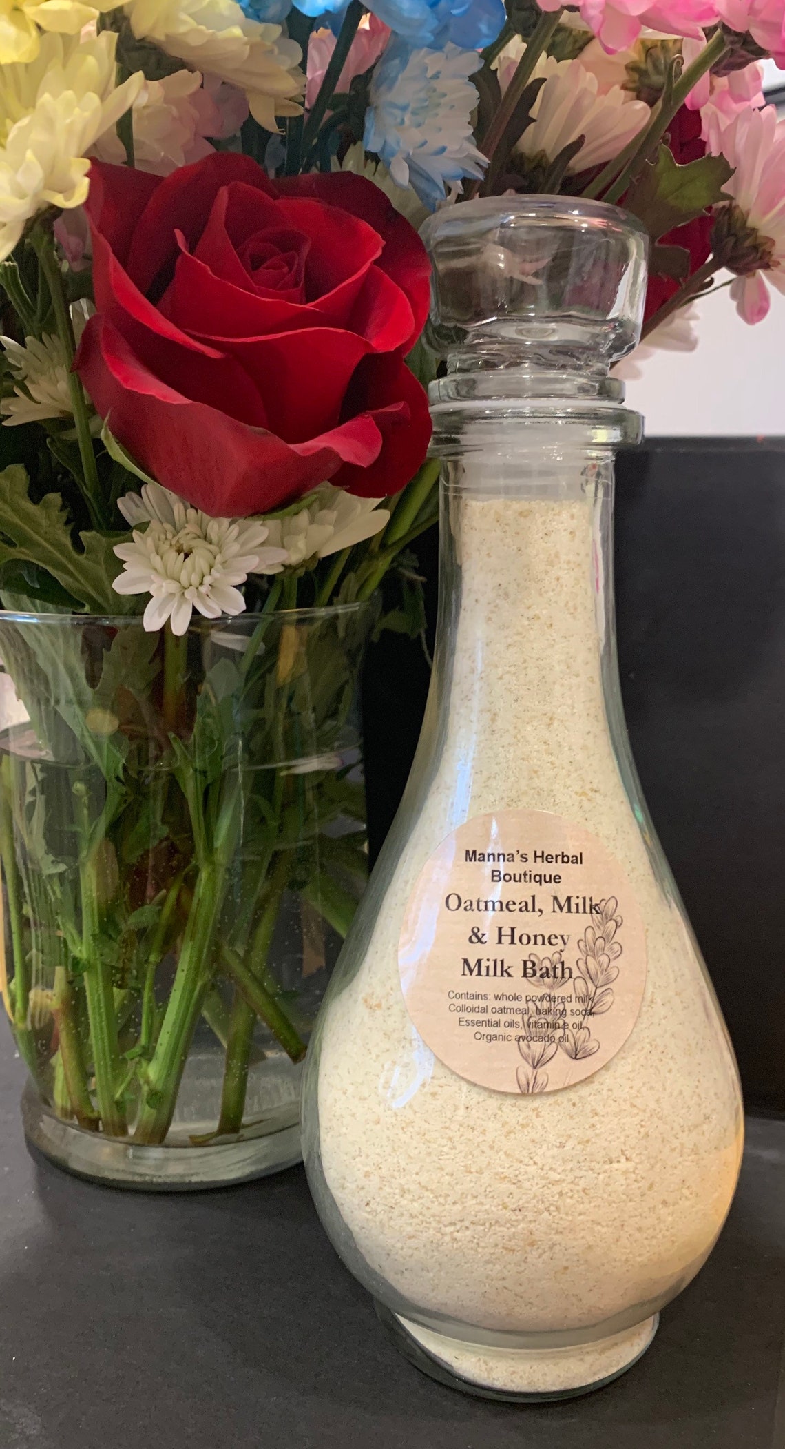 milk honey oatmeal bath