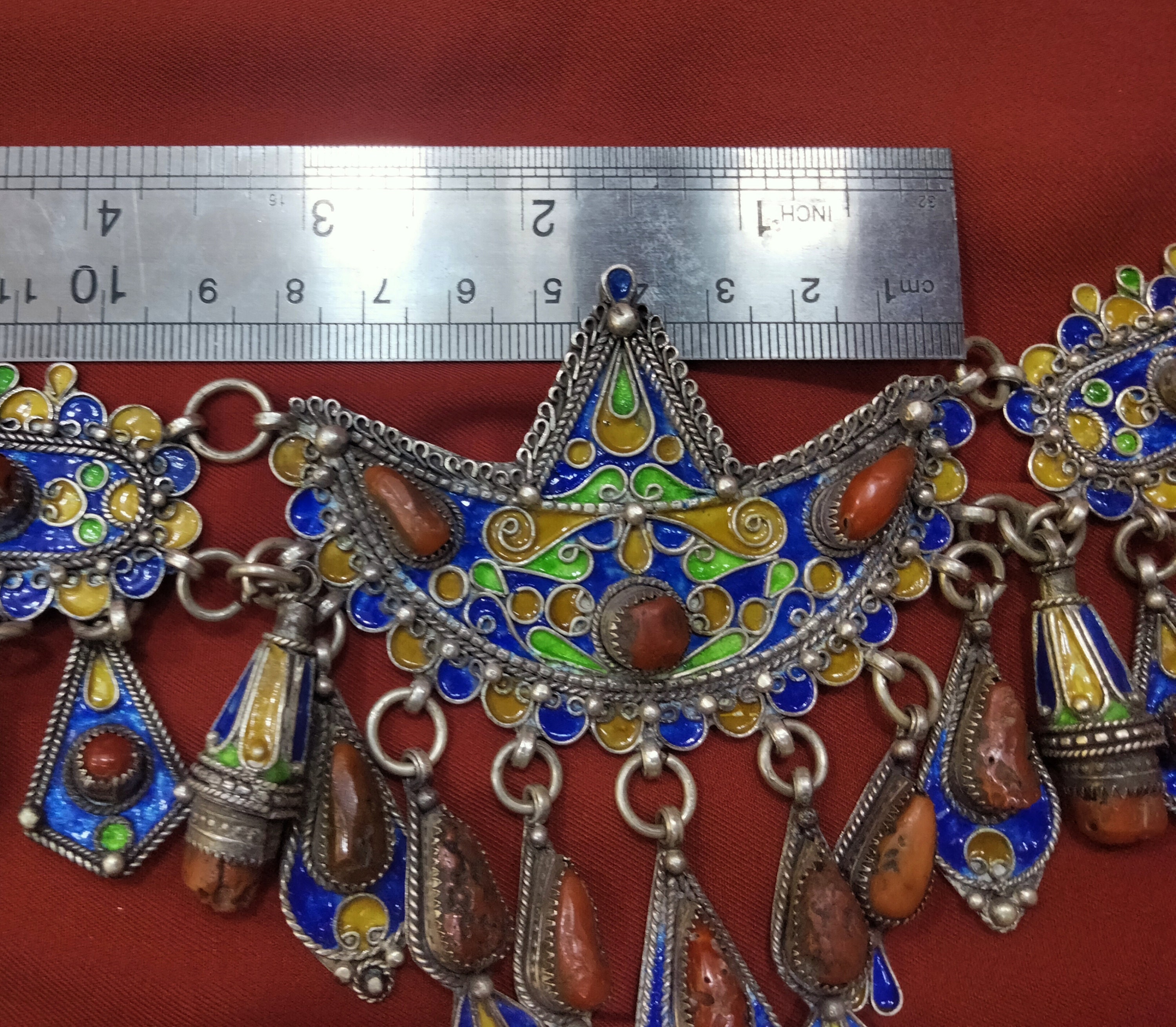 Kabyle - Ancient Necklace From Algeria, From the Greater Kabyle Region ...