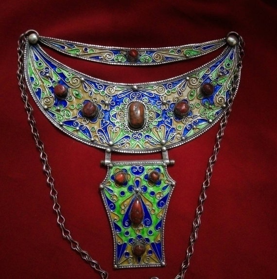 Kabyle - Ancient necklace from Algeria, from the … - image 2
