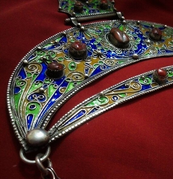 Kabyle - Ancient necklace from Algeria, from the … - image 5