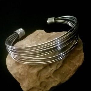 Berber cuff bracelet in solid silver, Berber jewelry, Berber ethnic bracelet, African jewelry, Morocco jewelry, solid silver 925