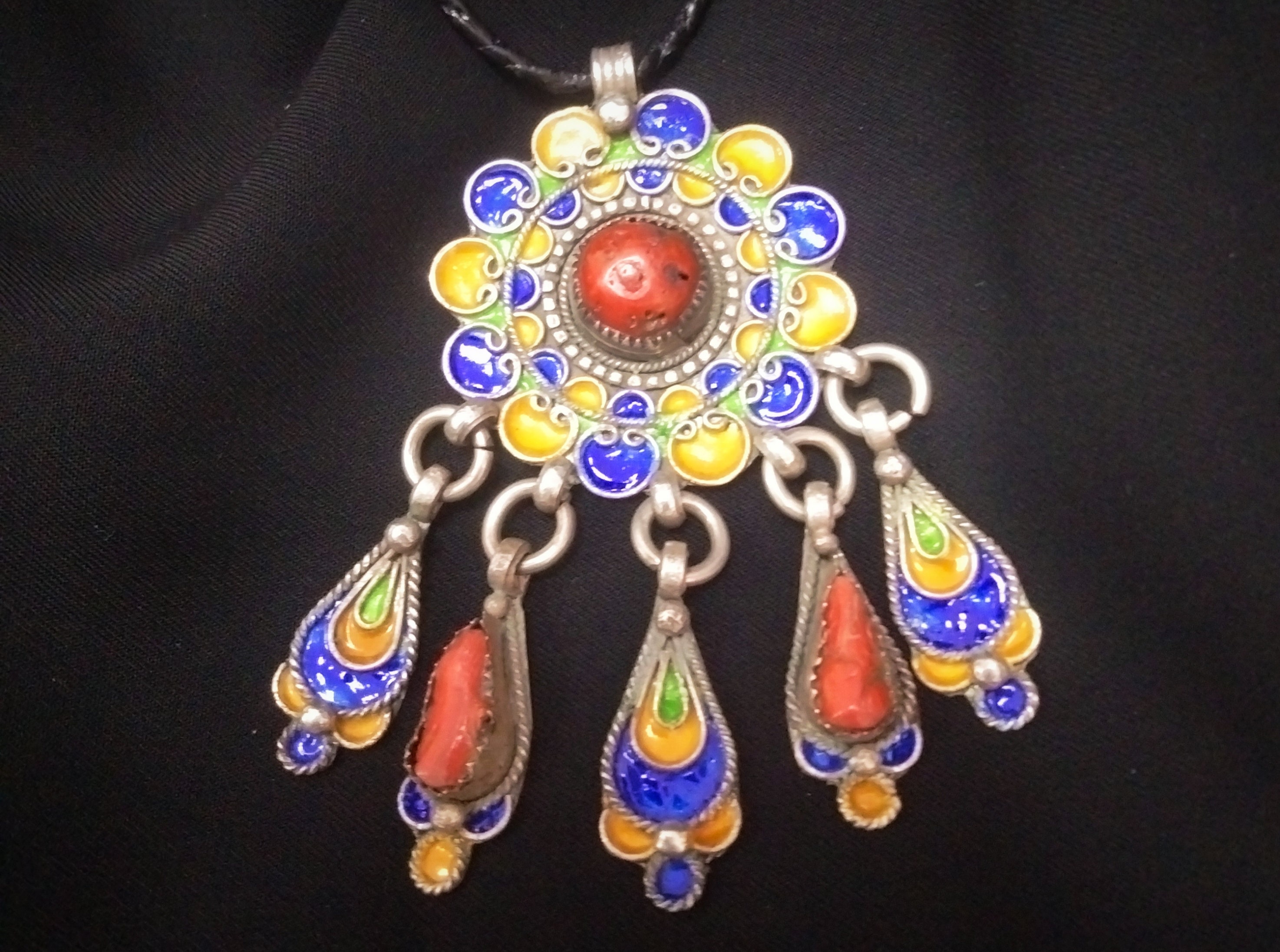 Algeria Vintage Algerian Pendant From the Greater Kabyle