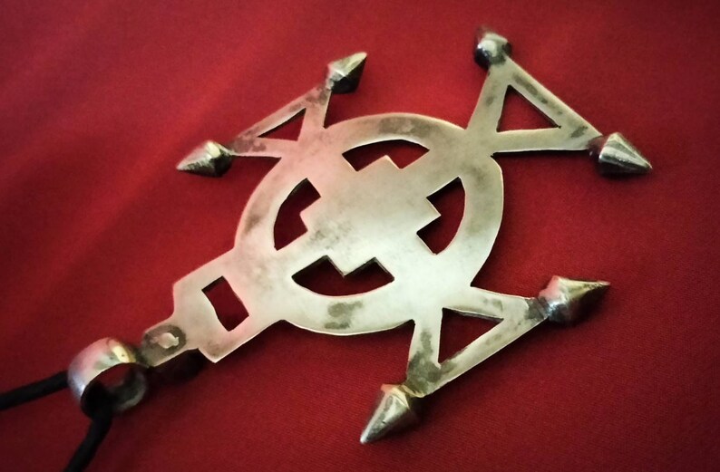 Niger Ancient Touareg cross in sterling silver 925 Touareg jewelry cross of Agadez ethnic jewelry Africantribal jewelry.