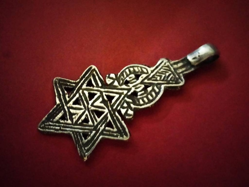 Ethiopian Falasha Star of David Cross Ethnic Adornment of Etsy