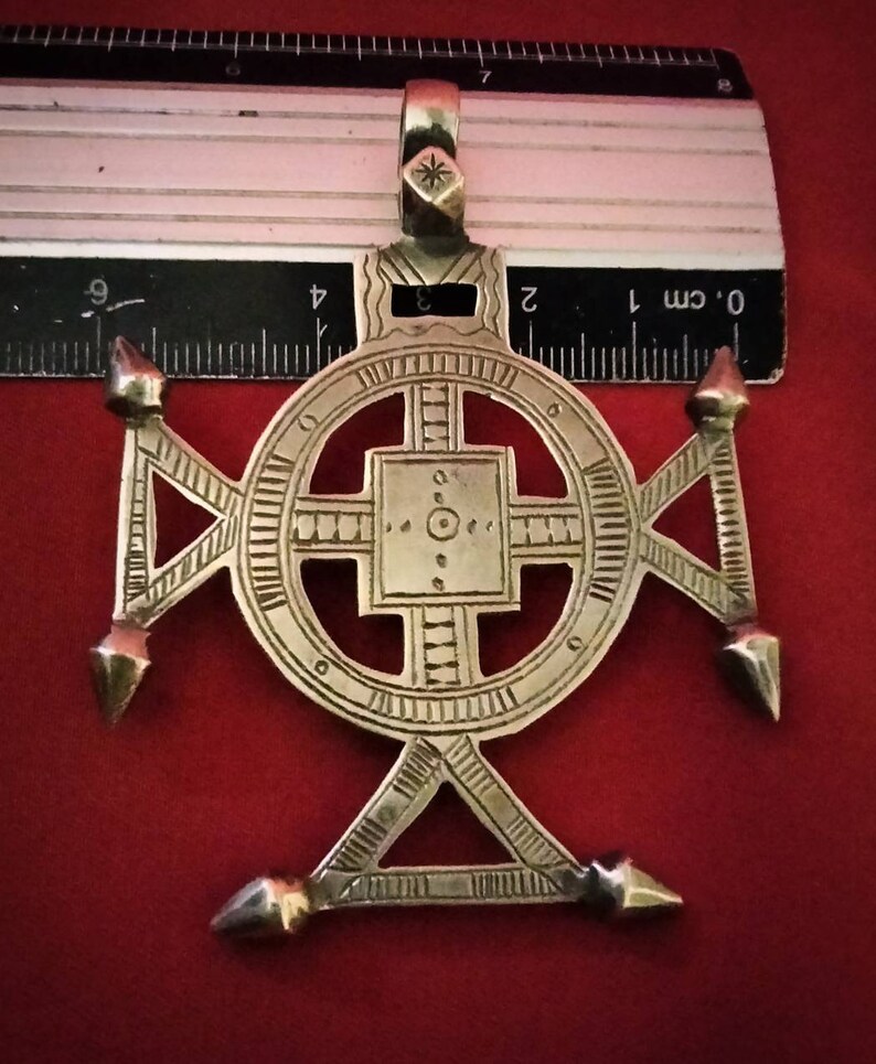 Niger Ancient Touareg cross in sterling silver 925 Touareg jewelry cross of Agadez ethnic jewelry Africantribal jewelry.