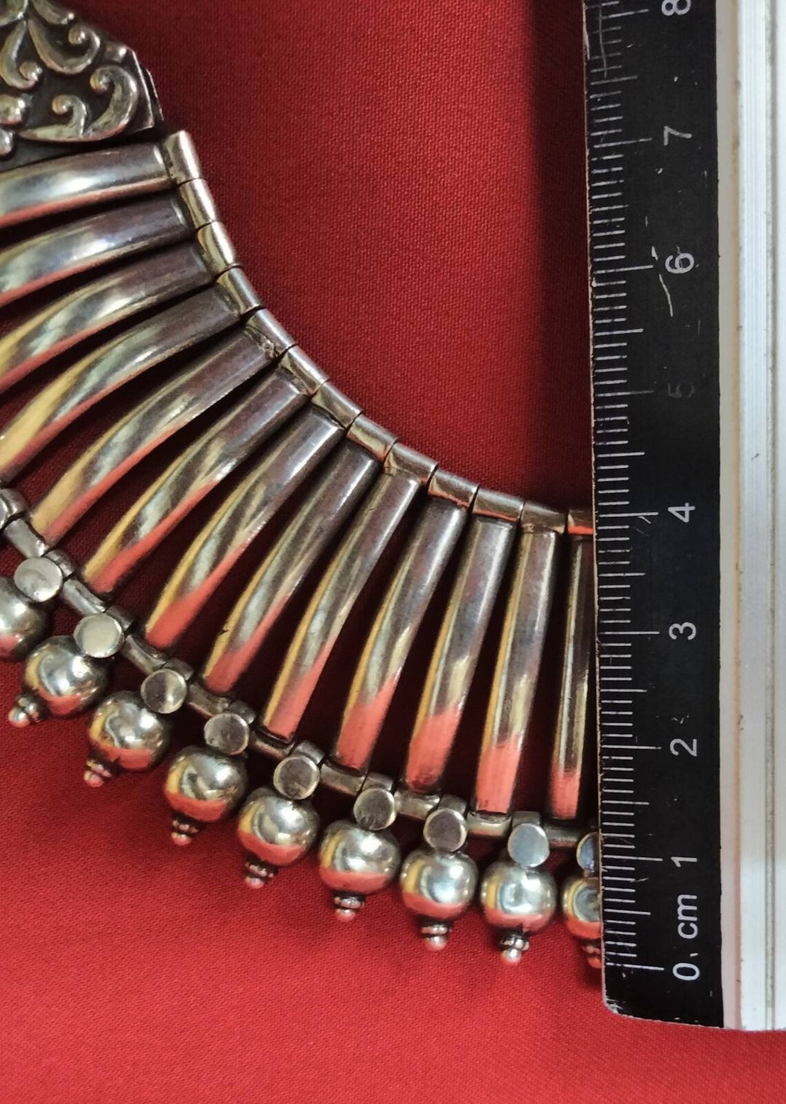 Rajasthan 800 Sterling Silver Rajasthan Necklace 27 Small Etsy