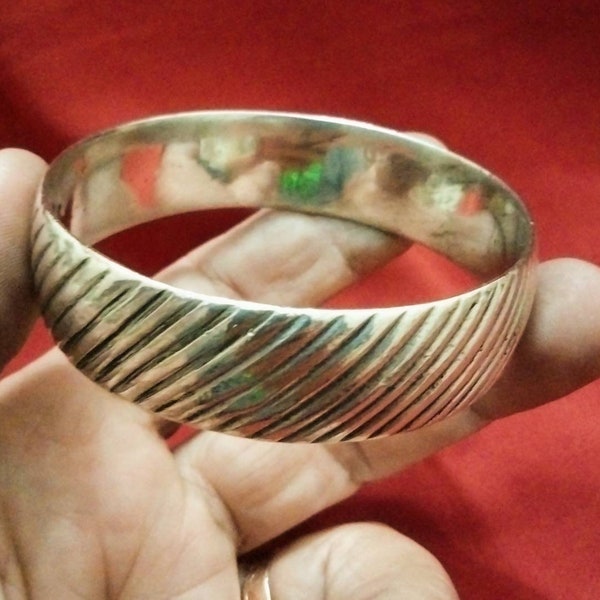 Berber ring bracelet, ethnic bracelet handmade silver jewelry, silver African bracelet, vintage bracelet, vintage Berber rush.