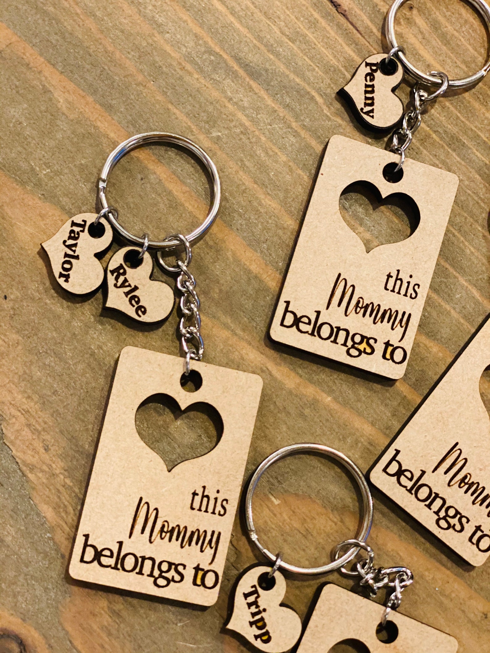 Mothers Day Personalized Keychains Etsy
