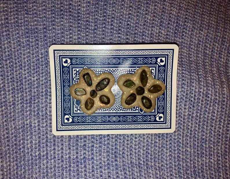 Labradorite Flower
