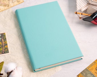 Personalized Vegan Leather Journal: Monogrammed Notebook Diary