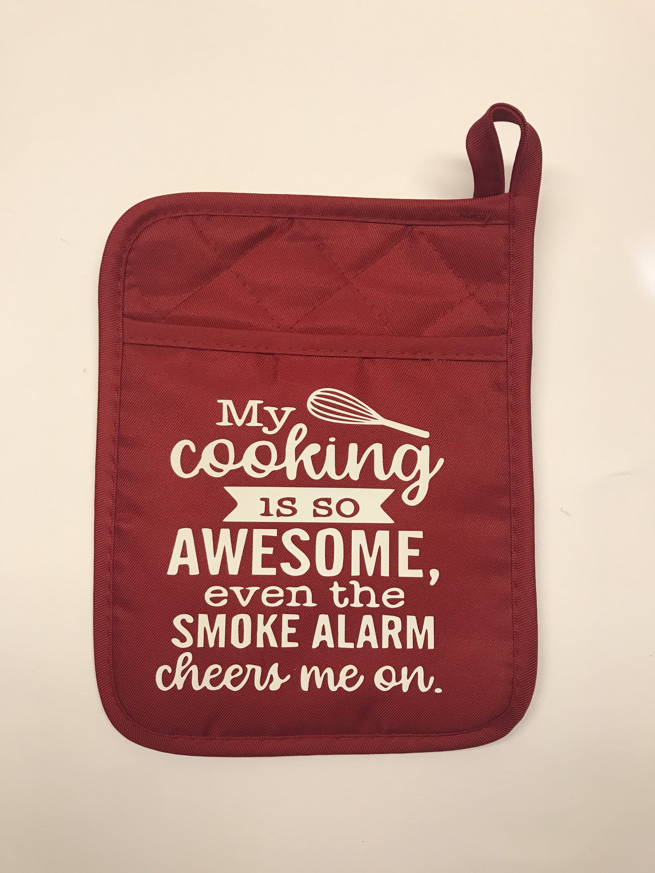 Potholder with fun sayings Etsy