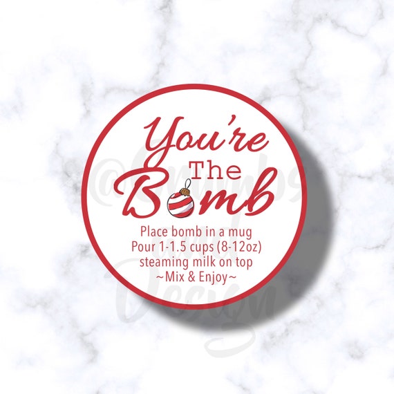 Christmas gift tag labels