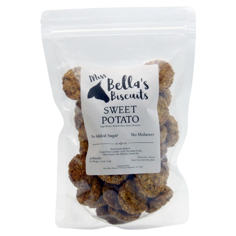 Miss Bella's Biscuits Gourmet Horse Treats Sweet Potato Flavor, Pony