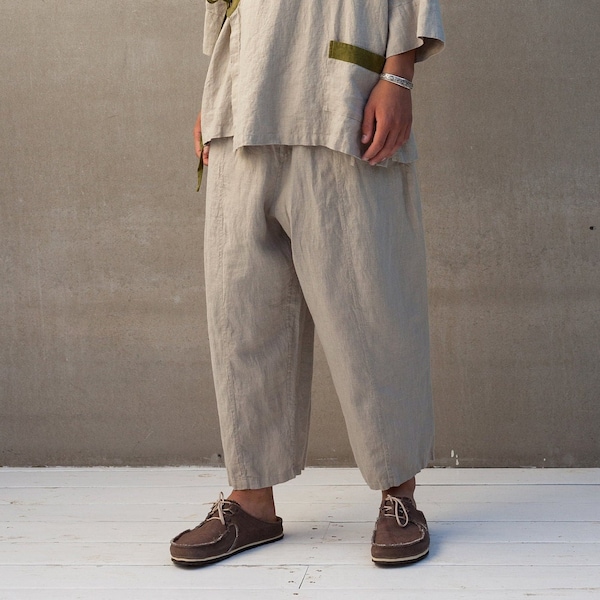 Relaxed Barrel Pants