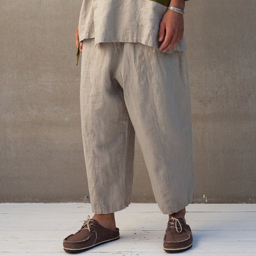 Men's Linen Pants COCOS Mens Linen Clothing Manufacture | Etsy