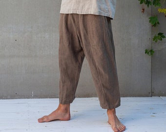 Men's Linen Pants COCOS, Linen Trousers, Linen Clothing
