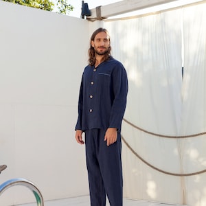 Men's Linen Pajama