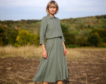 Linen Dress PARADISEA