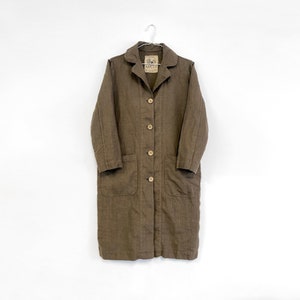 Women's Lightweight Linen Coat VERBENA