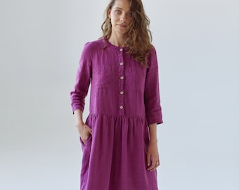 Linen dress AVENA