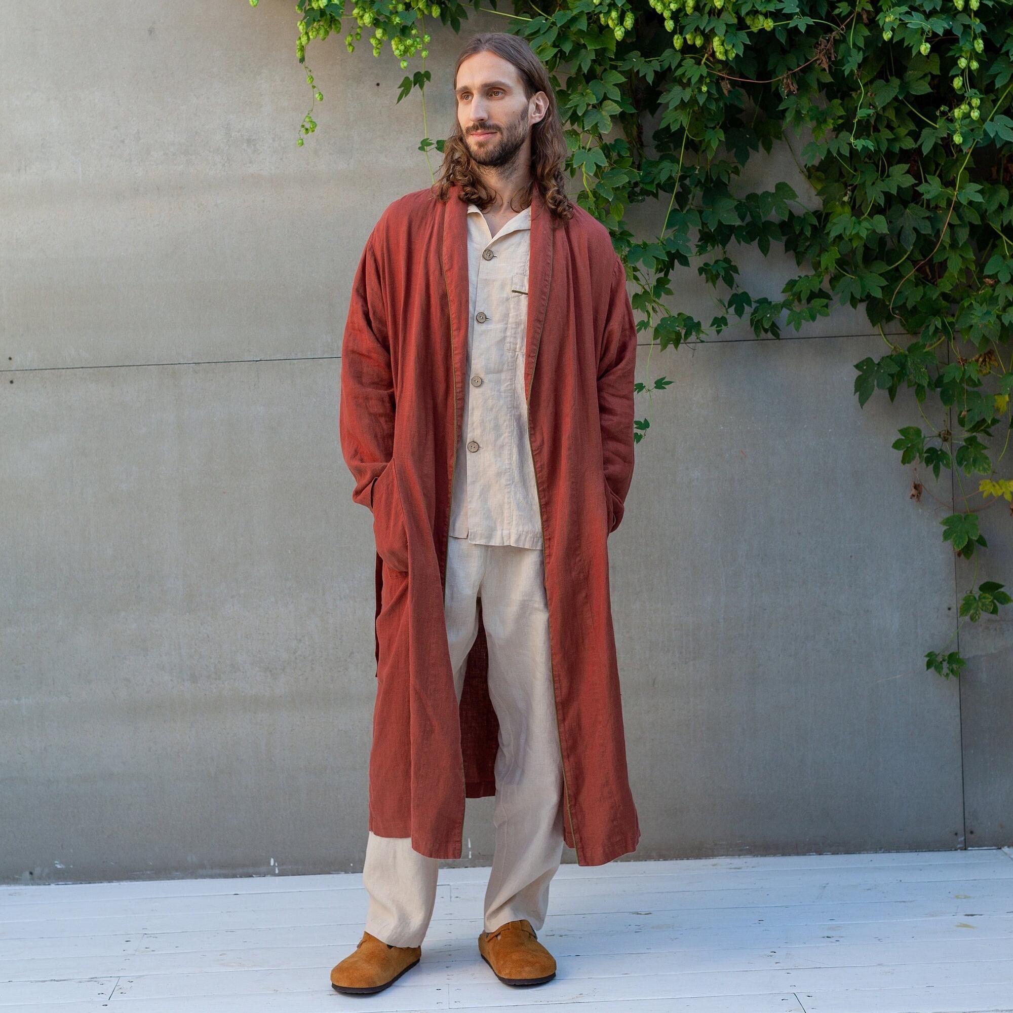 Linen Dressing Gown - Etsy