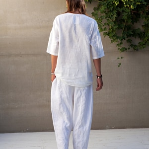 White Linen Clothing