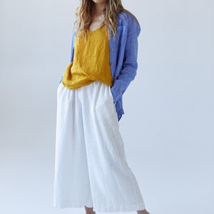 Pure linen womens clothing