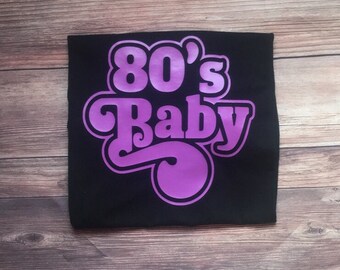 80's Baby Hoodie, Vintage 80's, Retro Shirt