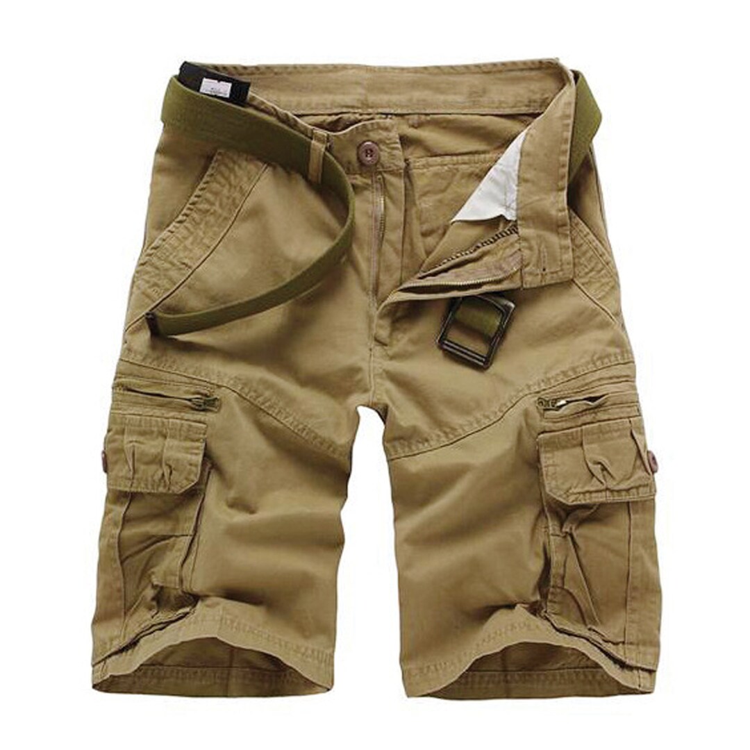 Cotton Cargo Work Shorts Durable Workwear Mens Casual Short - Etsy