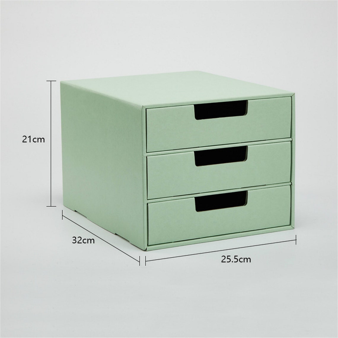 Cardboard File Box Corrugated Stationery Storage Box Office Etsy