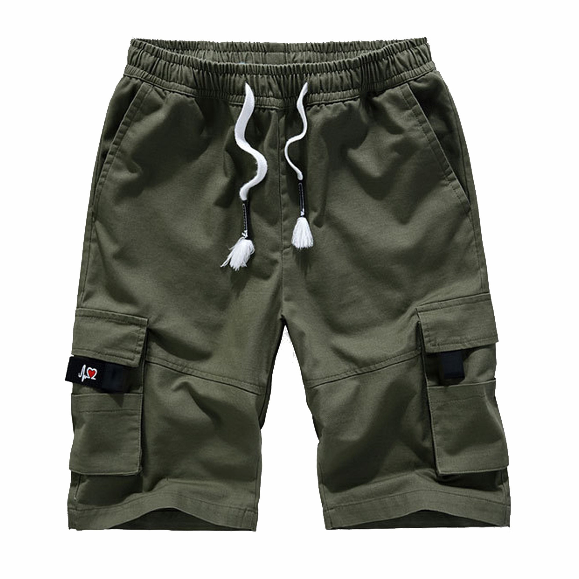 Mens Cotton Shorts Multi Pockets Cargo Work Short Pants Etsy Australia