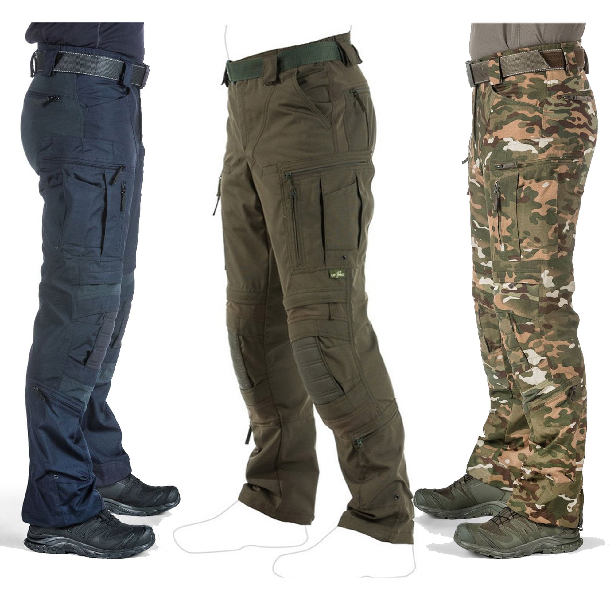 Spire Panama Triple Stitched Work Trousers with Knee Pad Pockets 