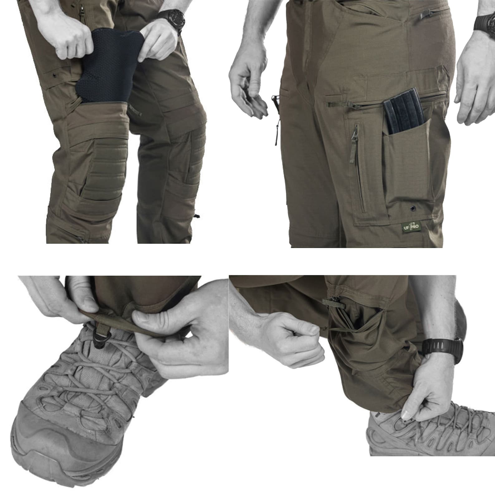 Mens Tactical Pants with Knee Protection Pad PRO Pioneer Etsy