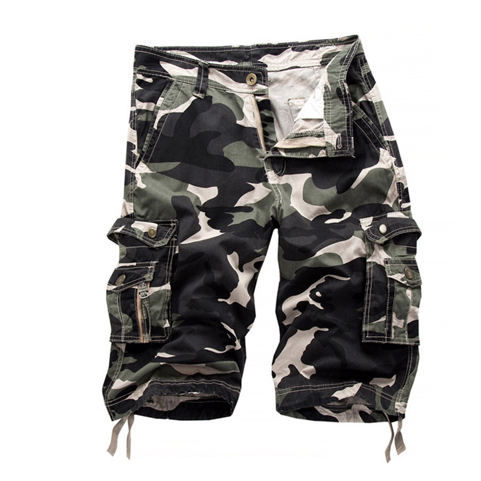 Mens Shorts Camouflage Cotton Cargo Short Pants - Etsy