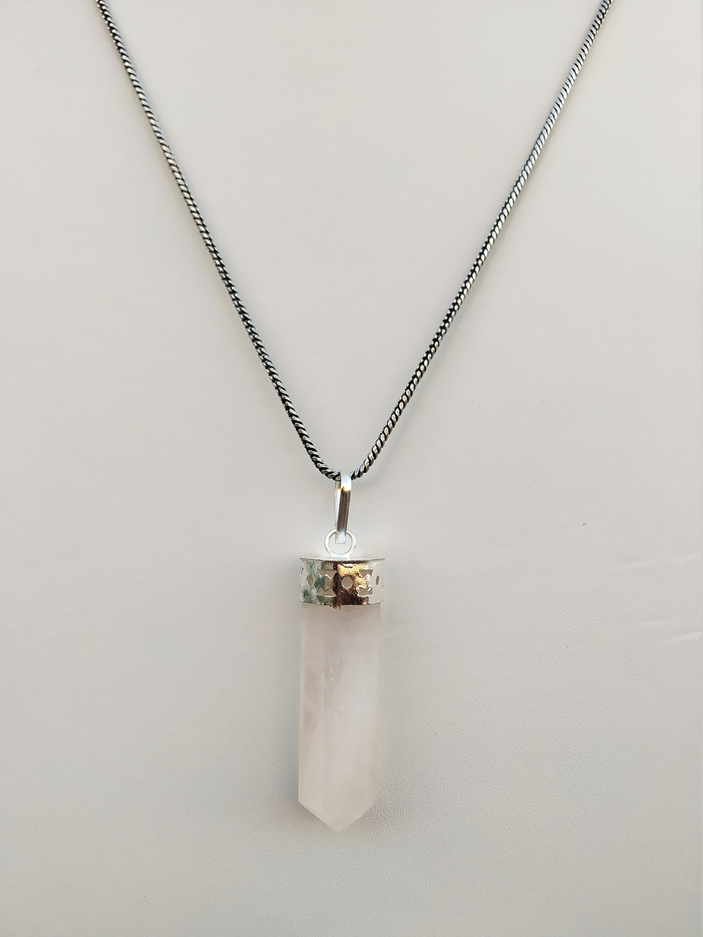 Ciondoli In Cristallo A Punta - 50 Pezzi Colorati, Per Collane Fai Da Te, Gemme Curativ - Foto 2