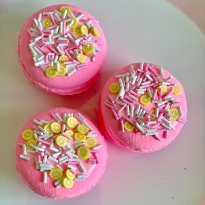 Pink Lemonade Macarons, Tier Trays, Decorations, Candyland, Photo Props, Party