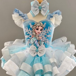 Ice Princess Frozen Dress for Toddler Girl