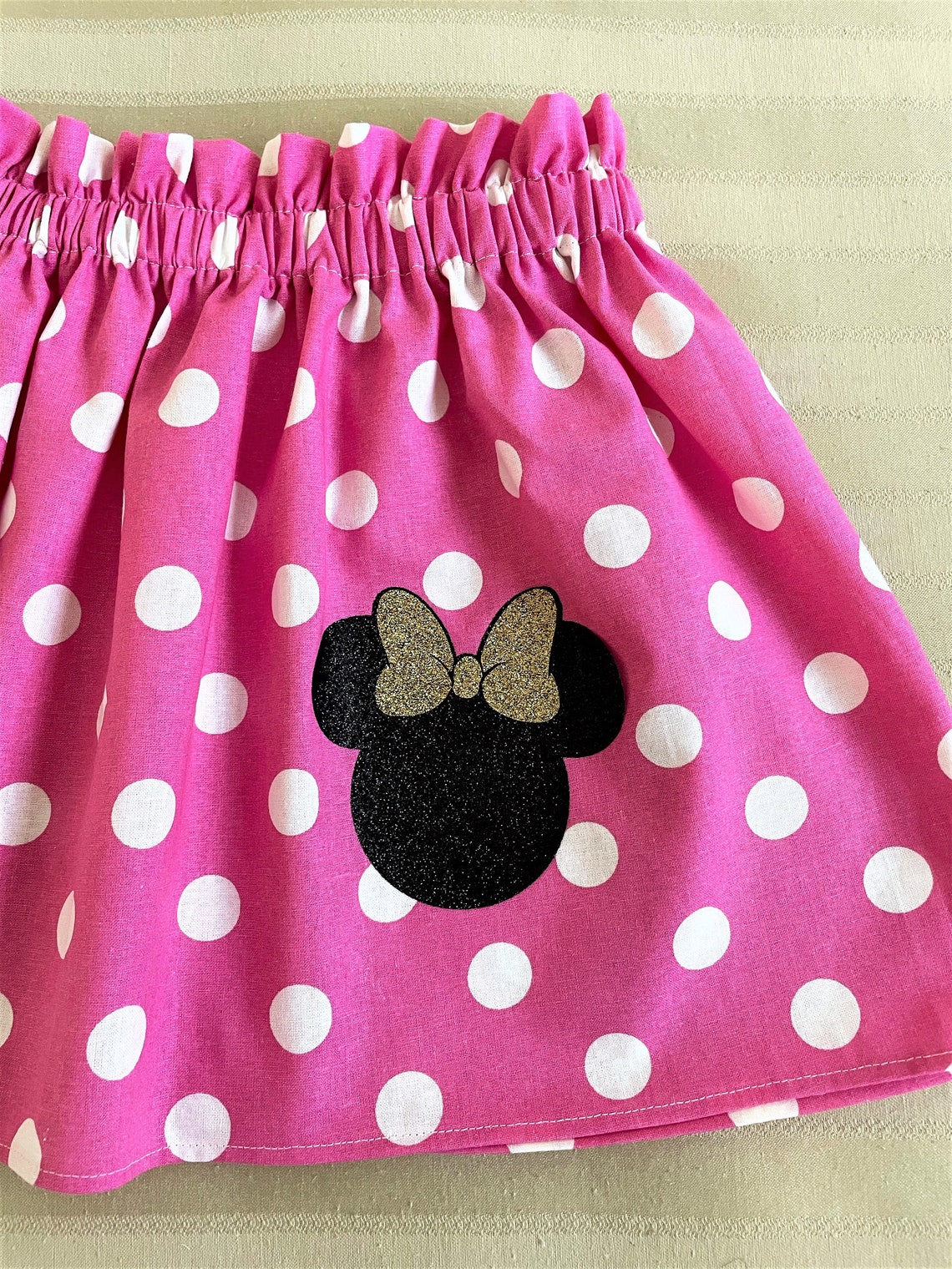 Minnie Mouse Skirt for Girls Minnie Pink Skirt Minnie Red Etsy