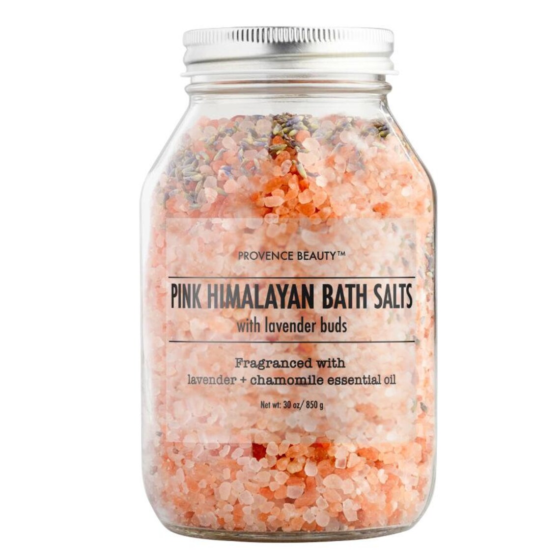 Provence Beauty Pink Himalayan Bath Salt with Lavender 30 Oz Etsy